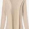 Marie Lund Vesten Gebreid Vest Dames Beige