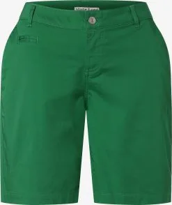 Marie Lund Shorts Regular Broek Dames Groen