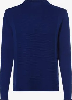 Marie Lund Basic Truien Trui Dames Royal Blue/koningsblauw