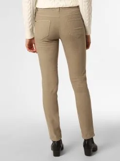 Marie Lund Pantalons Slimfit Broek Dames Beige -Marie Lund Verkoop 183104a7ef1ce3a5c2268bd6b6f4dc53