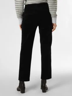 Marie Lund Ribbroeken Regular Broek Dames Marine -Marie Lund Verkoop 1c783f0657a1bdaab2e6b29aee1ed2ed