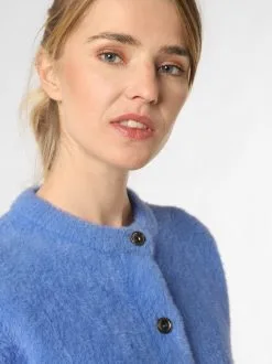 Marie Lund Vesten Gebreid Vest Dames Blauw / Royal Blue/koningsblauw -Marie Lund Verkoop 257ddfe982bcc3d9e504b438c8b10eeb