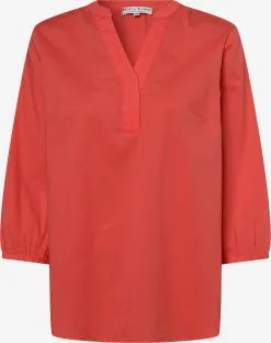 Marie Lund Blouses Met Korte Mouw Blouse Dames Koraal