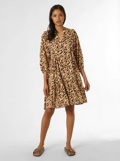 Marie Lund Mini Jurken Jurk Dames Beige