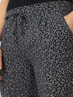 Marie Lund Bandplooibroeken Regular Bandplooibroek Dames Nachtblauw -Marie Lund Verkoop 34d8bb46cbf142f3dd086f1b127ec10b