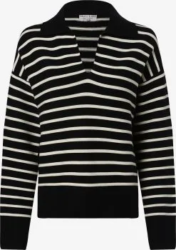 Marie Lund Fijngebreide Truien Trui Dames Marine