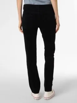 Marie Lund Ribbroeken Regular Broek Dames Zwart -Marie Lund Verkoop 3a0fbf0ceea3b8952a3b71b82245dc4c