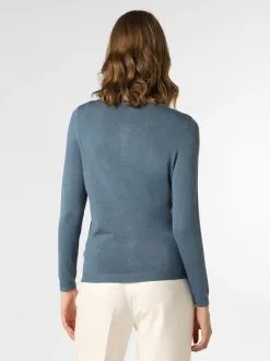 Marie Lund Vesten Gebreid Vest Dames Blauw -Marie Lund Verkoop 3decf84b9d61e219b44258850632e2fb