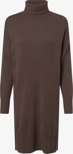 Marie Lund Gebreide Jurken Gebreide Jurk Dames Bruin