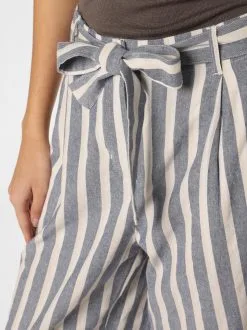 Marie Lund Bandplooibroeken Loosefit Bandplooibroek Dames Blauw -Marie Lund Verkoop 48f2e1cc3179a44a9a1405851016db6f