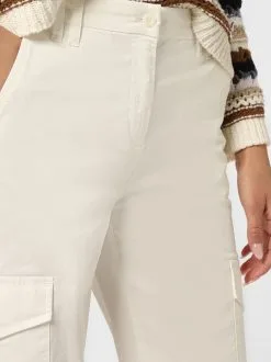 Marie Lund Cargobroeken Regular Cargobroek Dames Wit -Marie Lund Verkoop 4db9752b2a41233547747270d0d9b0cf