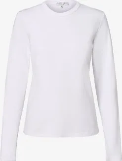 Marie Lund Longsleeves Shirt Dames Wit