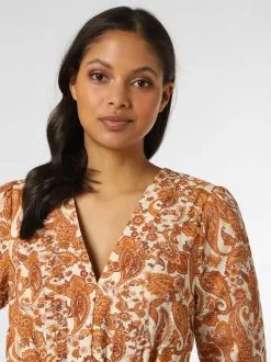 Marie Lund Midi Jurken Jurk Dames Karamel -Marie Lund Verkoop 55ca970fe2b2c4744293ea5925640977