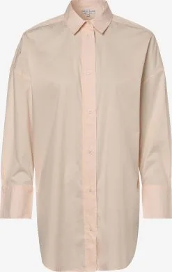 Marie Lund Lange Blouses Blouse Dames Roze