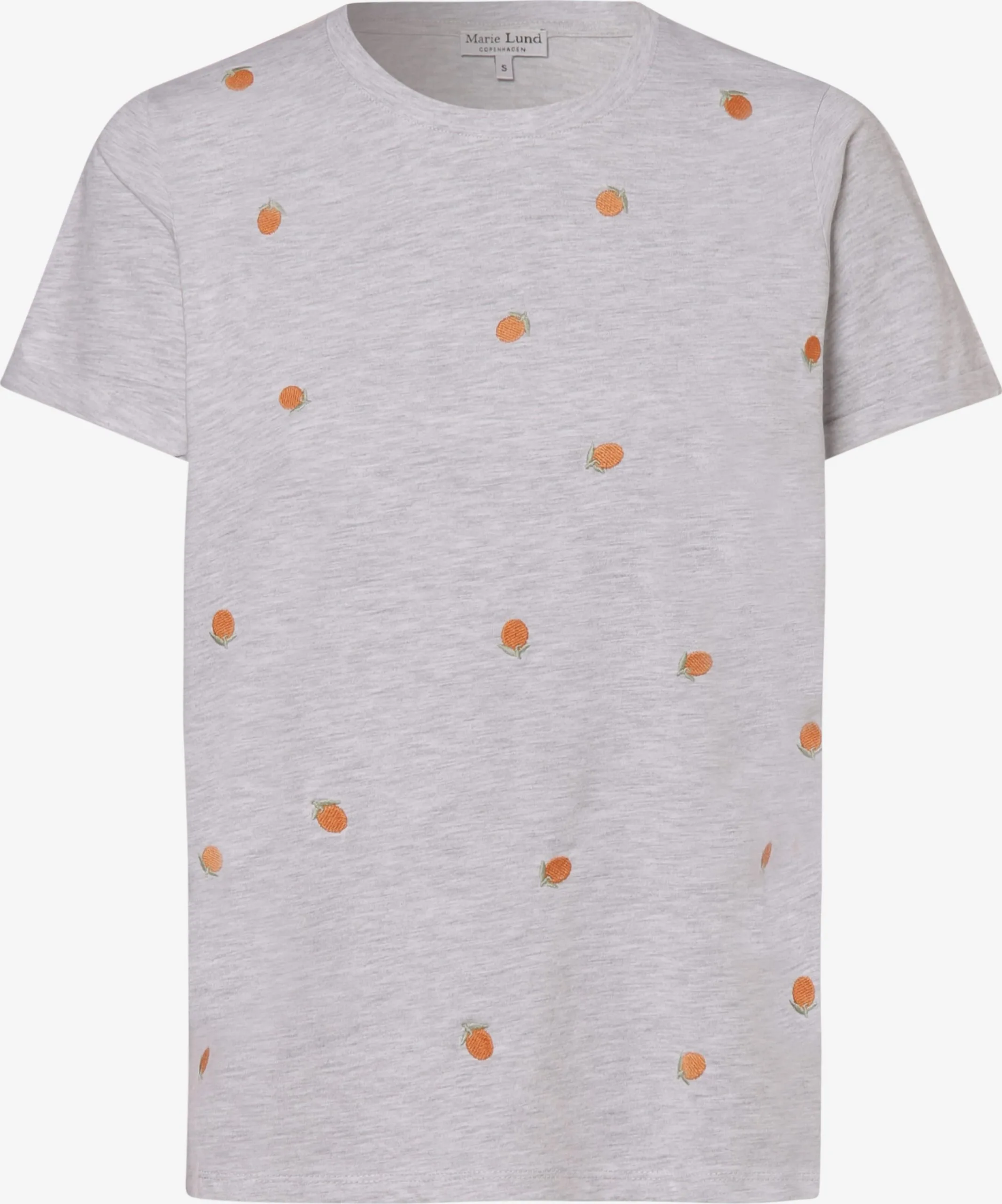 Marie Lund T-shirts Shirt Dames Lichtgrijs 1 Marie Lund T-shirts Shirt Dames Lichtgrijs