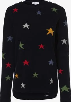 Marie Lund Fijngebreide Truien Trui Dames Zwart