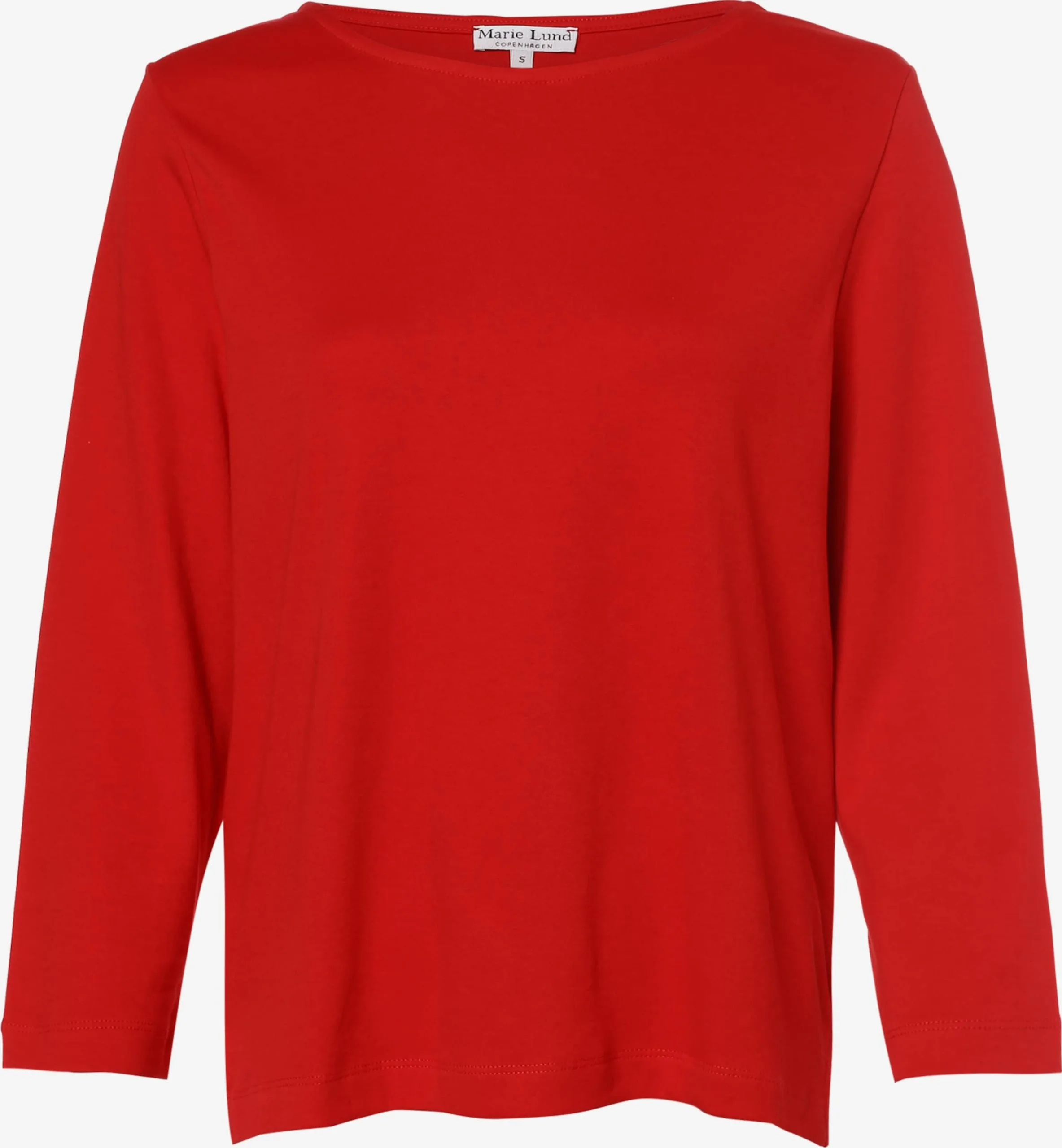 Marie Lund Shirts Met 3/4 Mouw Shirt Dames Rood 1 Marie Lund Shirts Met 3/4 Mouw Shirt Dames Rood