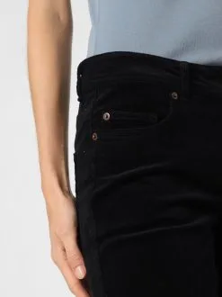 Marie Lund Ribbroeken Regular Broek Dames Zwart -Marie Lund Verkoop 60e44ea11eeaa65364ec18b57da8b1e5