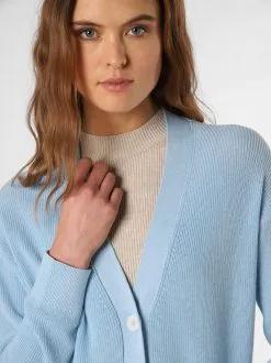 Marie Lund Vesten Gebreid Vest Dames Lichtblauw -Marie Lund Verkoop 64bbca517bd9b035357968593dc220bf