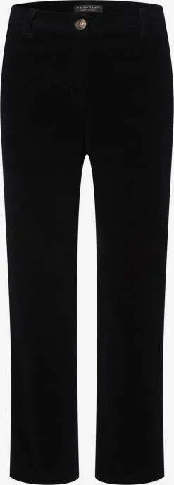 Marie Lund Ribbroeken Regular Broek Dames Marine