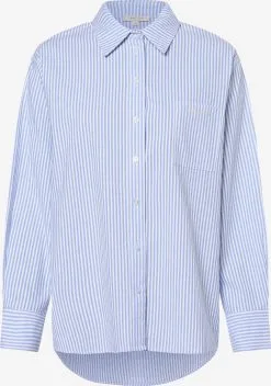 Marie Lund Overhemden Blouse Dames Lichtblauw