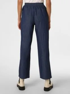 Marie Lund Pantalons Loosefit Broek Dames Blauw -Marie Lund Verkoop 6a3638af7b9a2477d02b7d99d7e03c94