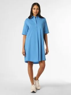 Marie Lund Blousejurken Blousejurk Dames Blauw