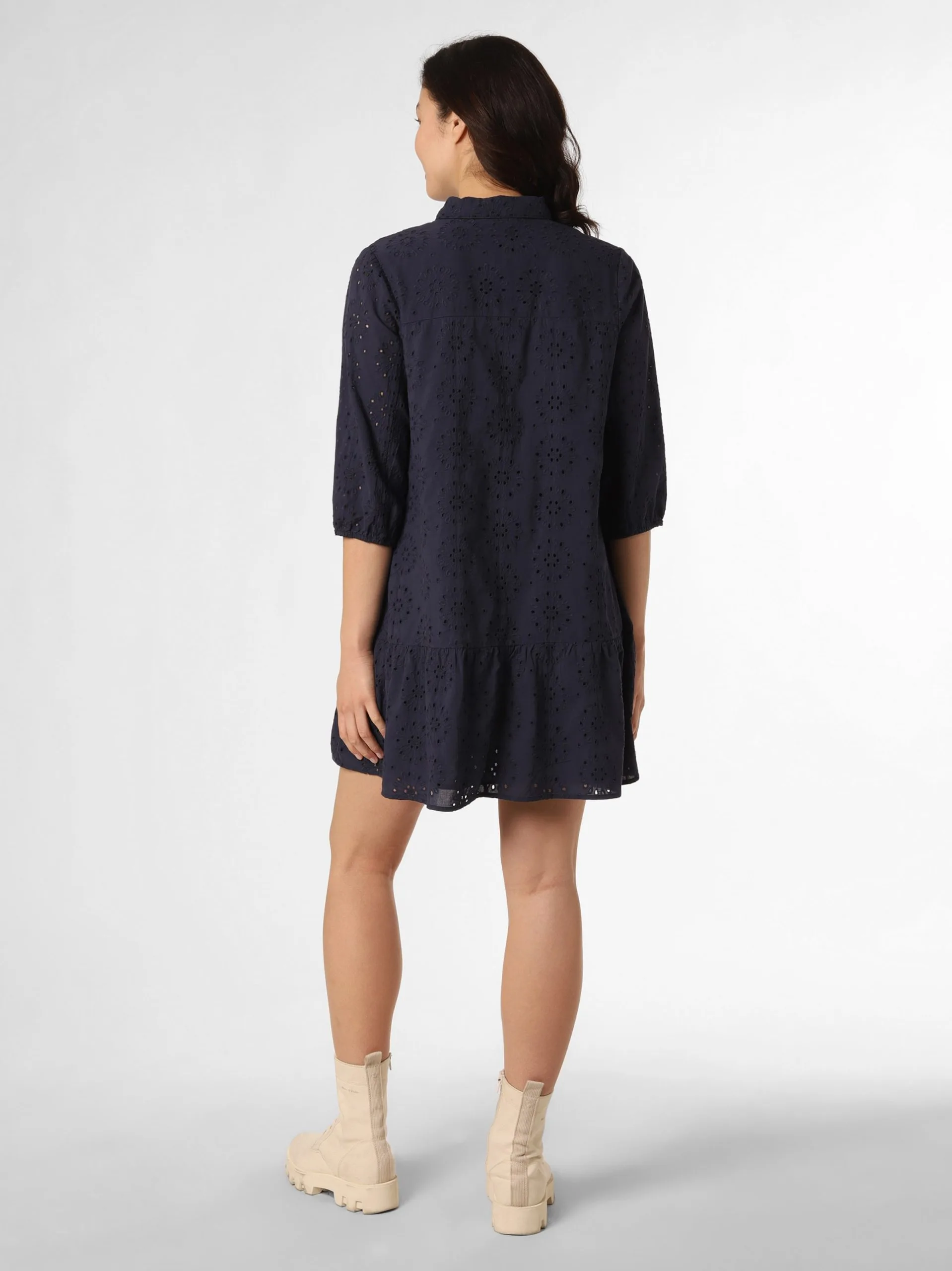 Marie Lund Blousejurken Blousejurk Dames Donkerblauw 2 Marie Lund Blousejurken Blousejurk Dames Donkerblauw - Afbeelding 2