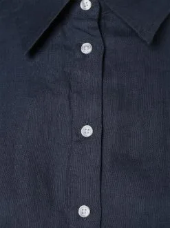 Marie Lund Blouses Met Korte Mouw Blouse Rihab Dames Indigo -Marie Lund Verkoop 8645e26bb918f6e3640a4e6040bbe704