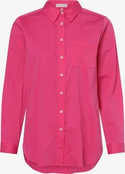 Marie Lund Overhemden Blouse Dames Magenta