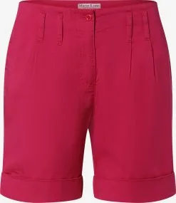 Marie Lund Shorts Loosefit Bandplooibroek Dames Pink