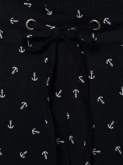 Marie Lund Bandplooibroeken Regular Bandplooibroek Dames Marine -Marie Lund Verkoop c98f9a238089dee3c412887b972f79e2