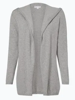 Marie Lund Vesten Gebreid Vest Dames Grijs Gemêleerd