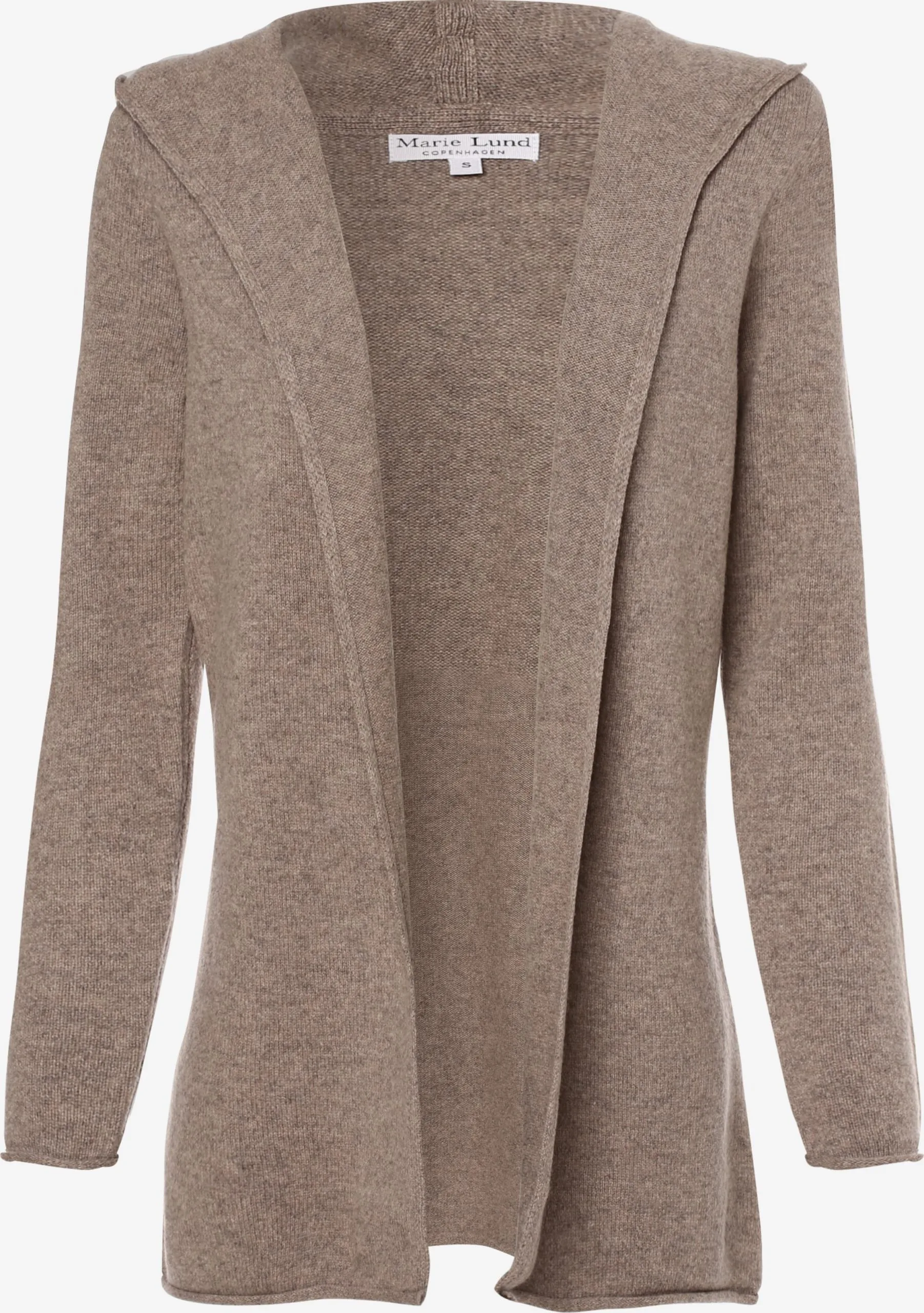 Marie Lund Vesten Gebreid Vest Dames Lichtbruin 1 Marie Lund Vesten Gebreid Vest Dames Lichtbruin