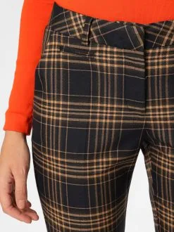 Marie Lund Pantalons Slimfit Broek Dames Donkerbeige / Marine -Marie Lund Verkoop d262bf34f2c73bce6fc5ac7e3e2902ab