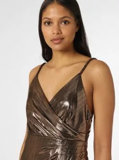 Marie Lund Avondjurken Avondjurk Dames Bruin -Marie Lund Verkoop d44f3e3f9d23c103672c74345c03681c