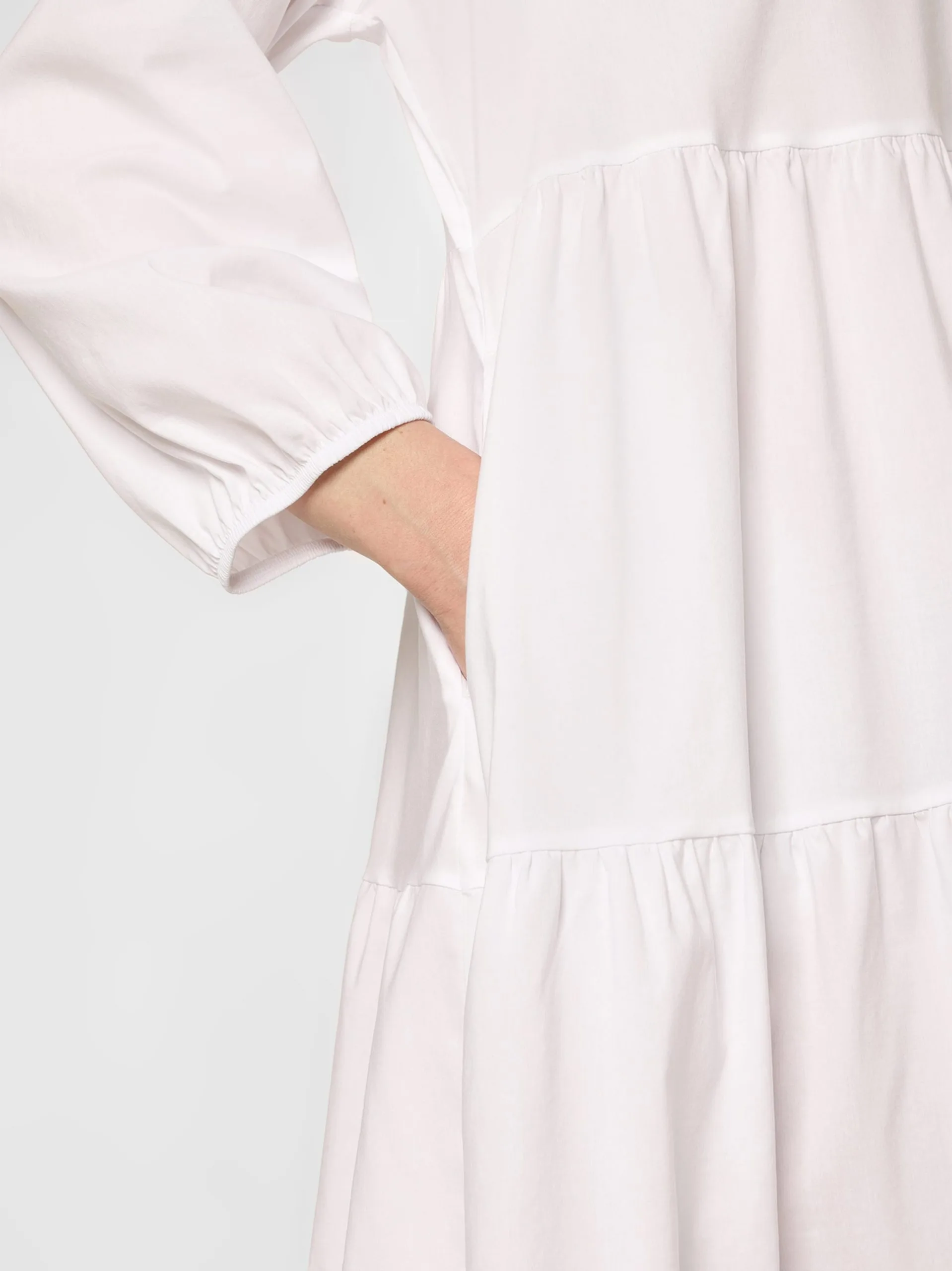 Marie Lund Mini Jurken Jurk Dames Wit 4 Marie Lund Mini Jurken Jurk Dames Wit - Afbeelding 4