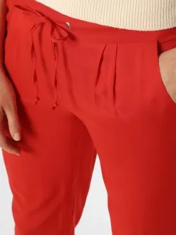 Marie Lund Bandplooibroeken Tapered Bandplooibroek Dames Vuurrood -Marie Lund Verkoop e66d60980a884dfca1b2a2b9d4d2ad07
