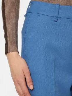 Marie Lund Broeken Loosefit Pantalon Dames Blauw -Marie Lund Verkoop f94aadc1d483c89b605348fade5cb22c